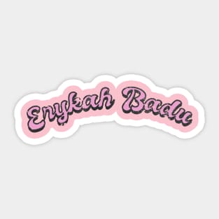 Erykah Badu v3 Sticker